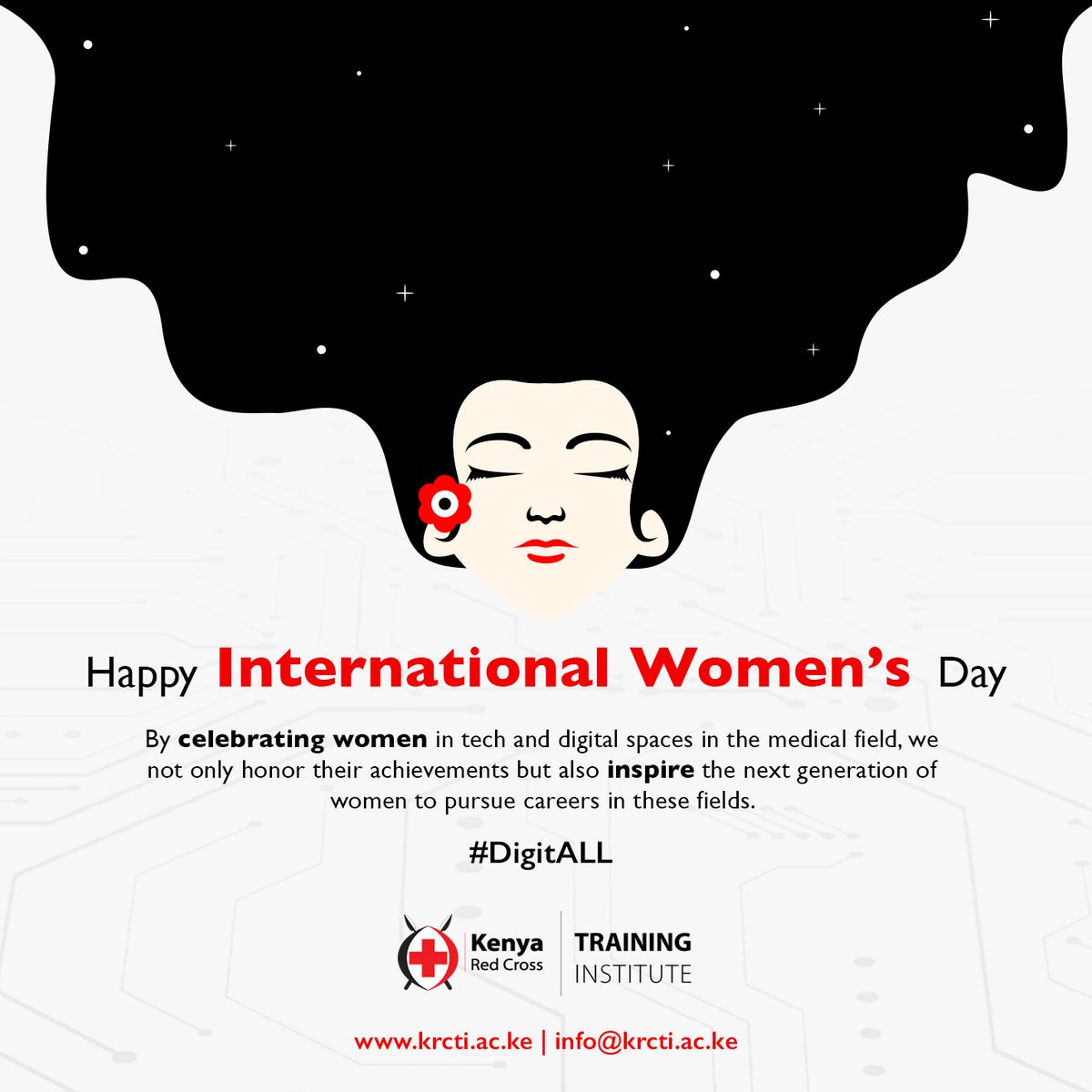 KRCTI_Kenya's tweet image. Happy International Women's Day to all the women in the #DigitALL space! Your creativity, innovation, and hard work are shaping the future of technology and paving the way for a more inclusive and diverse industry. #IWD2023  #WomenInTech