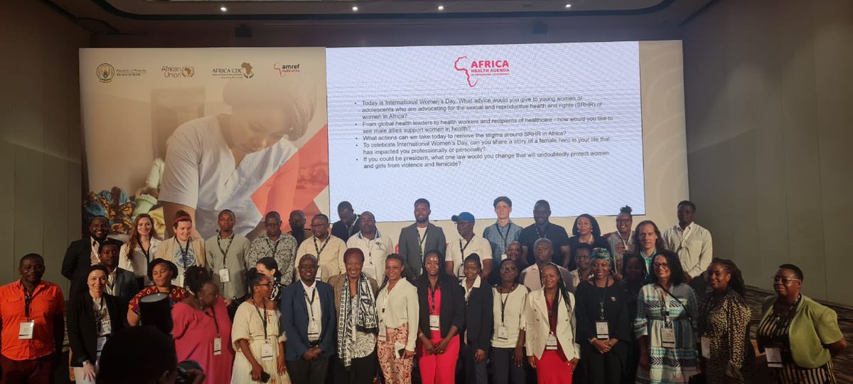 Day 3 AHAIC 2023. Working session on gender equality and health facilitated by Dr Lwazi Manzi. A key message was that we require circles (of policy and practice) influence targeting boys and girls that will shift skewed perspectives on SRHRs. It should start in the home.