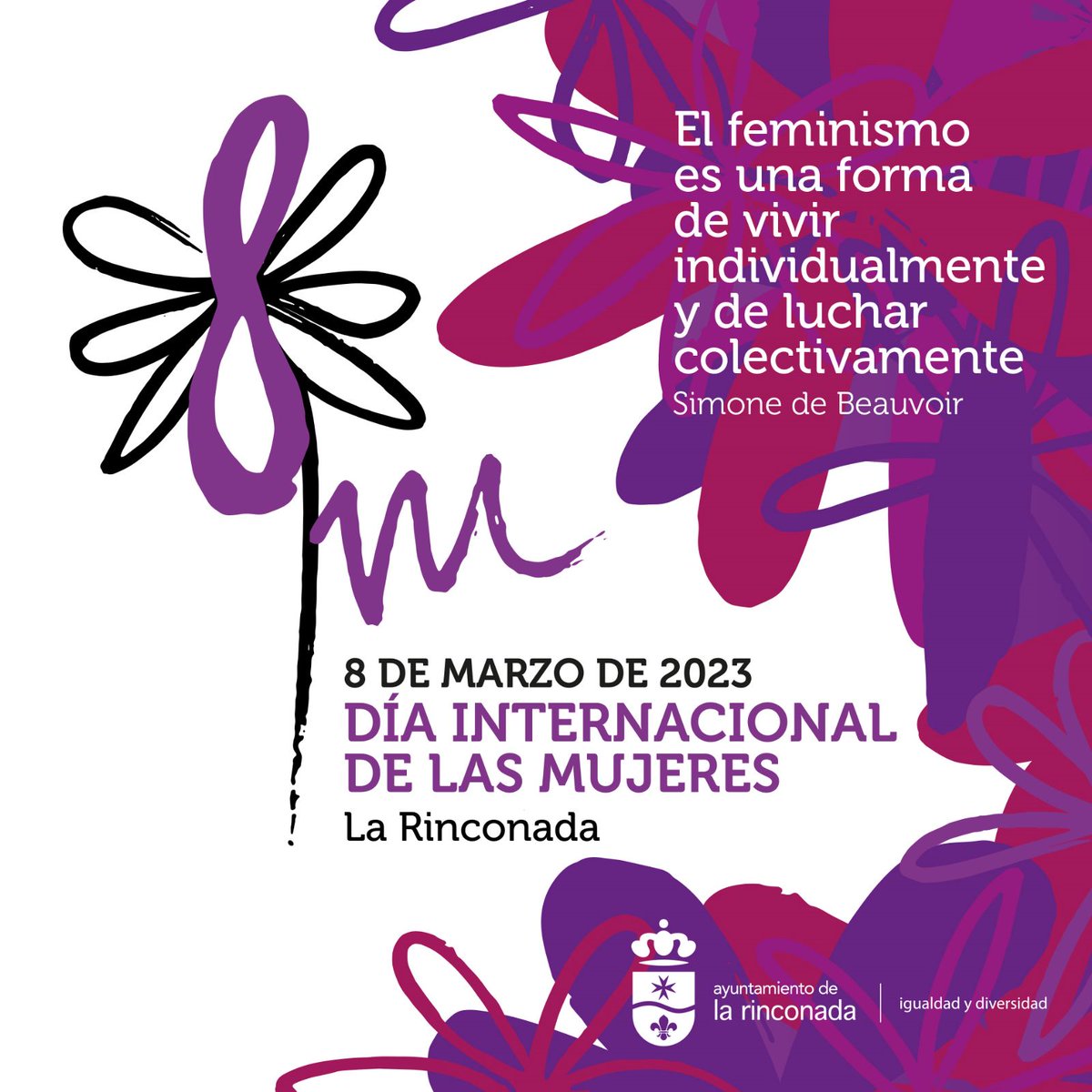 #8deMarzo #DíaInternacionalDeLasMujeres #LaRinconada #Igualdad #CentroMunicipaldeInformaciónalaMujer #feminismoparavivir
