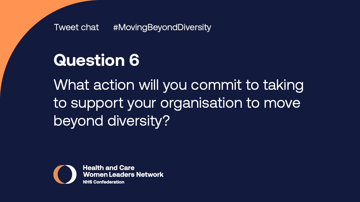 hcwomenleaders's tweet photo. Last question of the chat..
#MovingBeyondDiversity https://t.co/WcroEVYAba