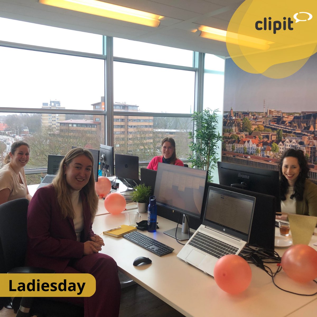 Wat zijn wij trots op de vrouwen van Clipit! 💛

#letsgoladies #internationalevrouwendag #ladiesday