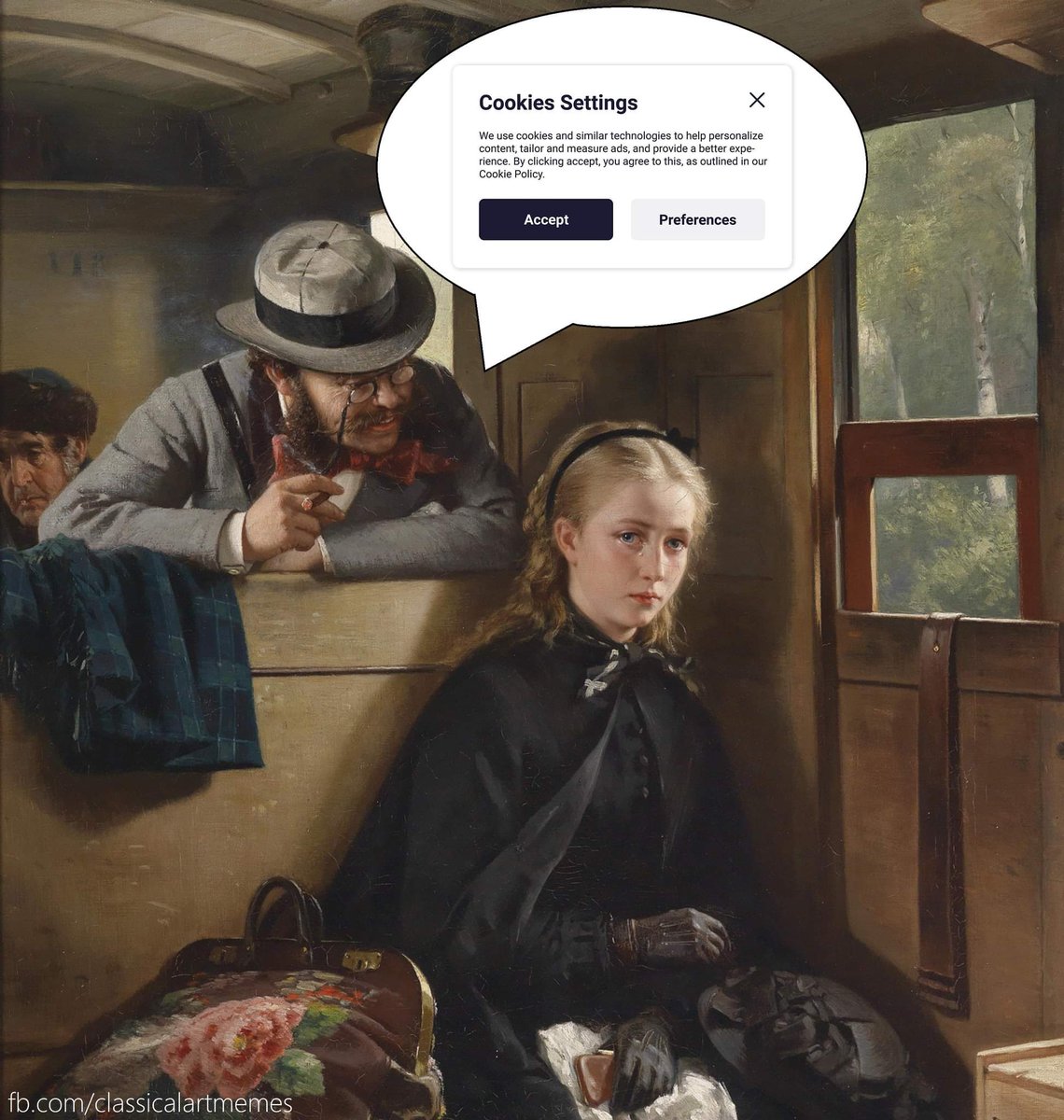 (Classical Art Memes on Facebook)