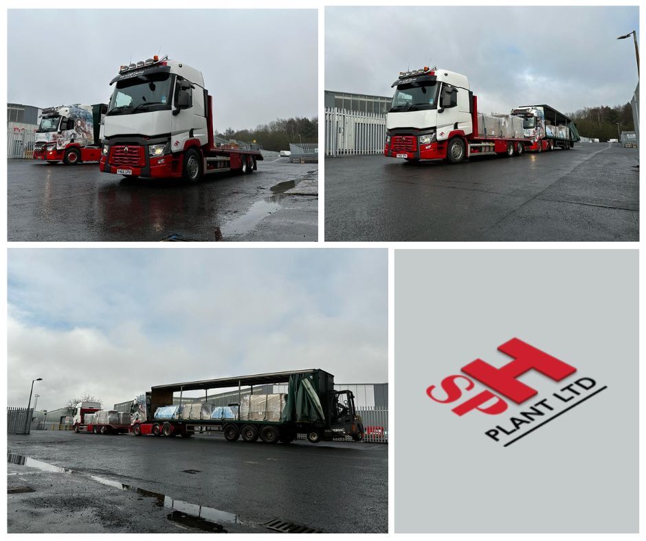 1 truck wasn’t enough so we put 2 trucks on the job Delivering 2 loads of building cladding to a continued job in Nottingham with Moffet assisted haulage.

#Moffet #Telford #specialisthaulage #TruckHire #SPHPlant