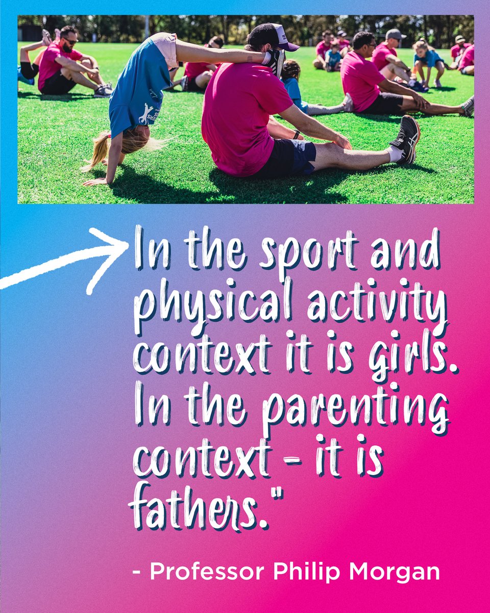 💫 @philmorgo on @thebreezepod

There's a stark contrast in the ability of girls to perform sport skills & be provided opportunities. For Dads - there is NO research program in the world targeting fathers & providing opp for D&D connection. Until now. #crackingthecode #iwd2023