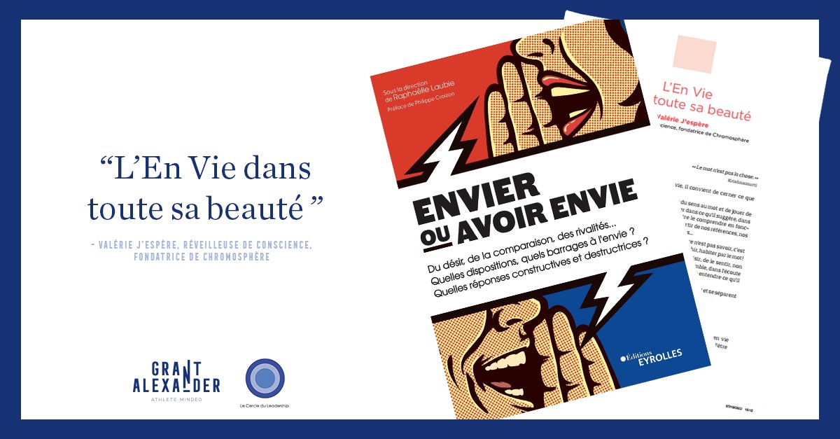 𝐿'𝐸𝑛 𝑉𝑖𝑒 𝑑𝑎𝑛𝑠 𝑡𝑜𝑢𝑡𝑒 𝑠𝑎 𝑏𝑒𝑎𝑢𝑡𝑒́

🔎 L’ouvrage collectif « Envier ou avoir envie » publié par <a href="/LECDL/">Cercle du Leadership</a>, sous la direction de <a href="/raphaellelaubie/">Raphaelle LAUBIE, PhD</a>, a pour objectif de donner au lecteur une meilleure compréhension des concepts d’envie &amp; de désir. [1/5]