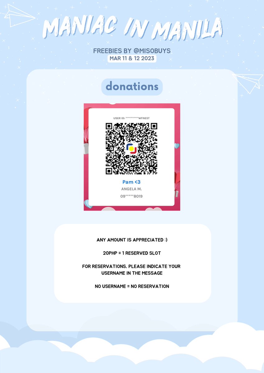 misobuys's tweet photo. #MANIACinMANILA freebies by misobuys

☁️ stray kids ot8 banners

— rt &amp; like !
— mar 11 &amp; 12 2023
— time and location TBA
— open for donations and onsite trades

see you, stays ! #SKZinMNL2023  
@Stray_Kids https://t.co/jzD7Wbt2JK