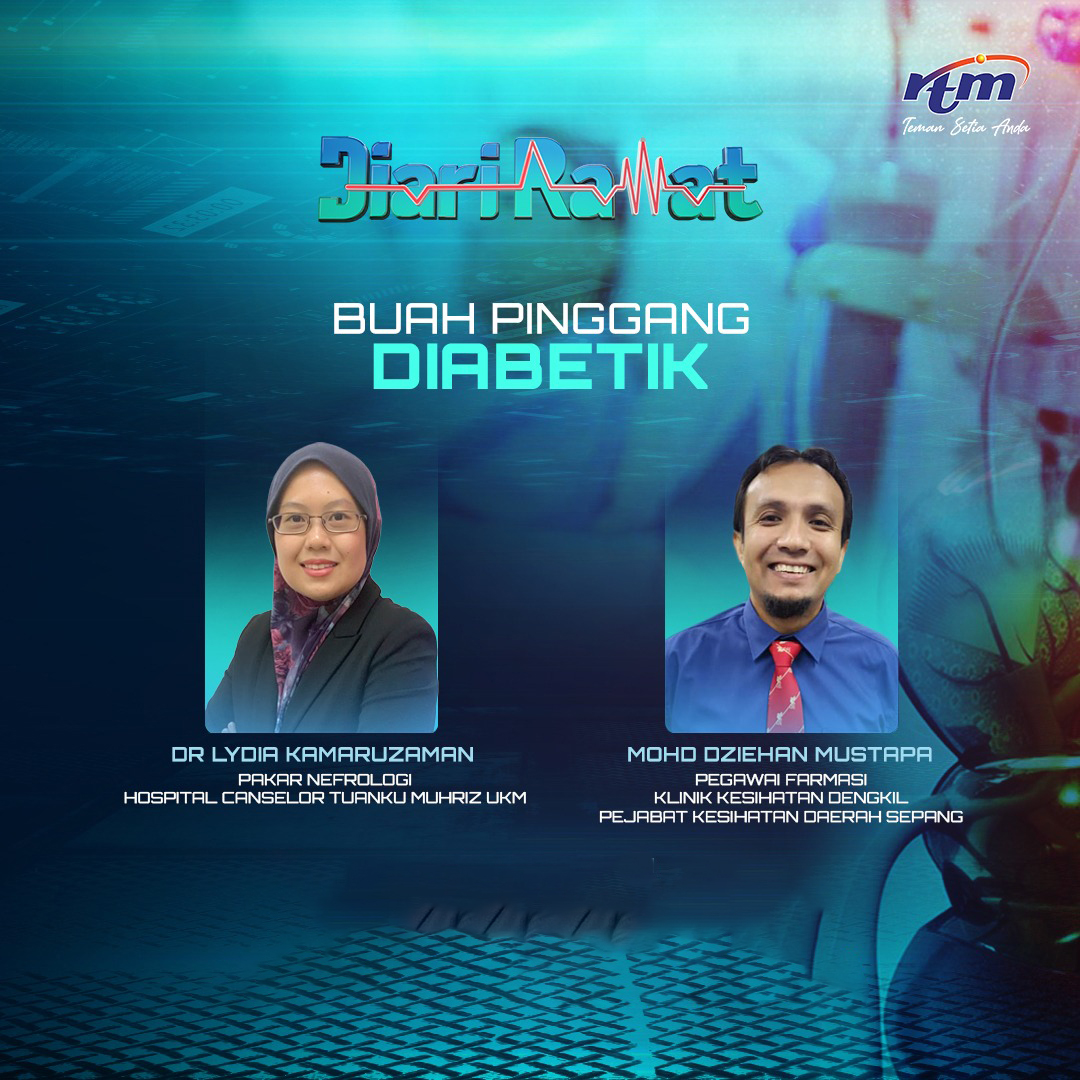 Saluran TV1 on Twitter "Saksikan perkongsian Buah Pinggang Diabetik