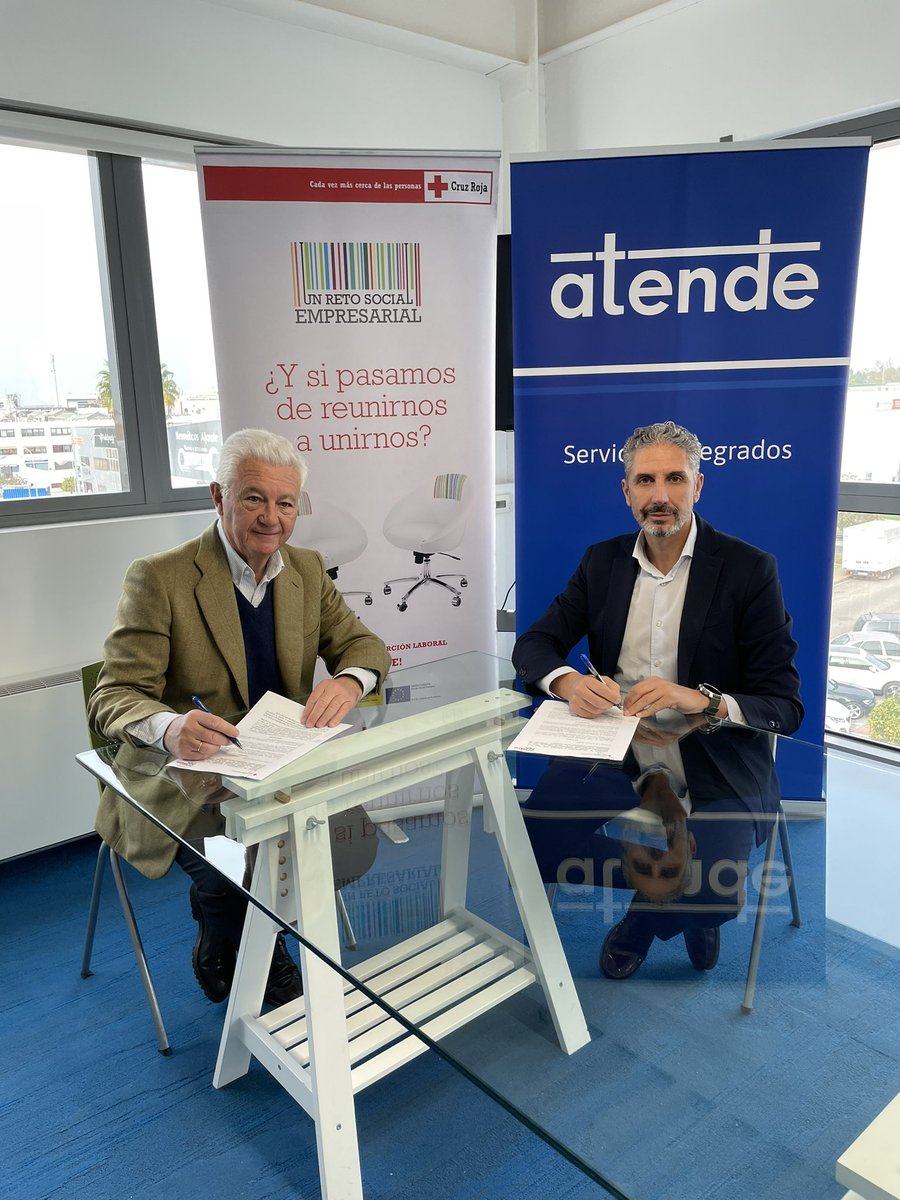 aroldan87's tweet photo. ✍ @Clece_ renueva su compromiso de colaboración con @CruzRojaSevilla y lo adquiere también para su filial en el sur de España #Atende. Unimos esfuerzos para la integración e inclusión a través del trabajo.
 
📸 Francisco Rodríguez Guanter
📸@angelfdezf https://t.co/40ZUAMHV6L