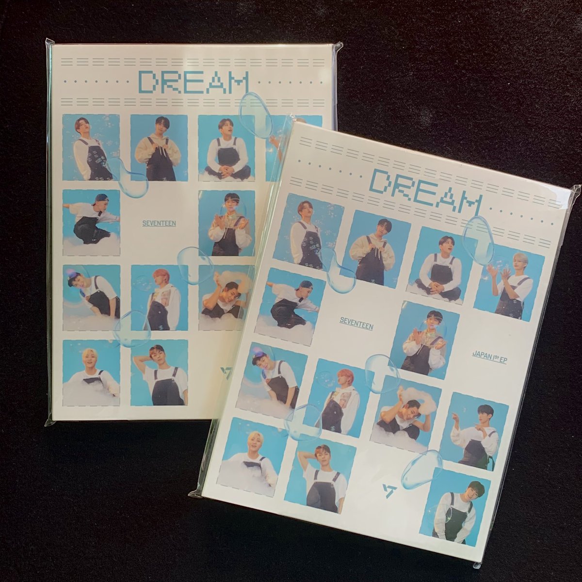 lvs17woo's tweet photo. ☆!%? [ #lvs17mails ] 

hii @Jmftramos_ ! tysm for letting me adopt your dream carver albums. they arrived safely 🫶🏻 https://t.co/Q1Amu9bXfo