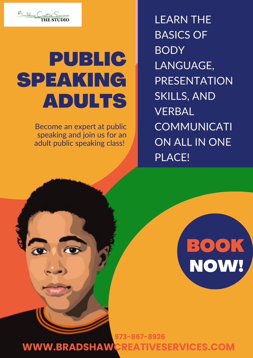 BCSTheSTUDIO's tweet photo. Become an expert at public speaking and join us for an adult public speaking class! Learn the basics of body language, presentation skills, and verbal communication all in one place! 

#AdultPublicSpeaking #Confidence 
 #AdultPublicSpeaking #AdultLeadership https://t.co/Fmw2t8MQKO