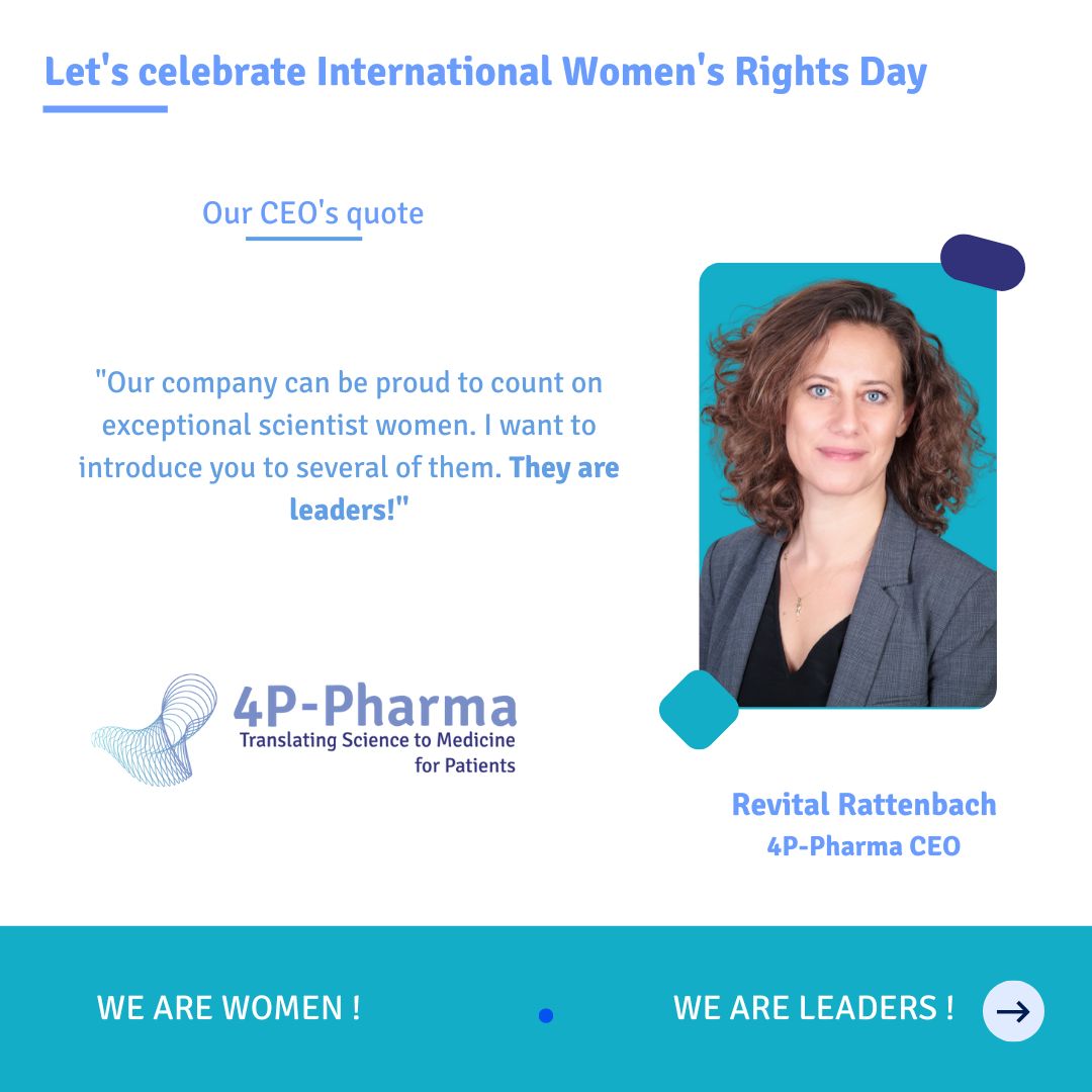 4P_Pharma's tweet photo. On the International Women's Rights Day, we celebrate women's achievements worldwide for more equality and chances in their professional careers and life.  
In our company, 67% of our staff are women.  

 #wearewomen #weareleaders #WIWD #JIDF https://t.co/dQVbNy2ntL