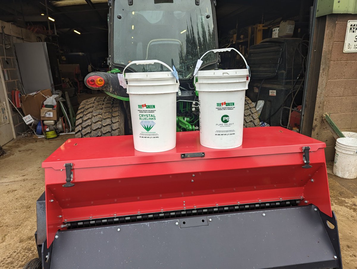 Joel Chappell (@joel23568204) on Twitter photo Out overseeding greens with <a href="/T2GBentgrass/">Tee-2-Green</a> pure select and crystal bluelinks 50/50 mix at 4grams per m2 <a href="/turfcarescott/">Scott π¬π§πΊπ¦</a> Out overseeding greens with <a href="/T2GBentgrass/">Tee-2-Green</a> pure select and crystal bluelinks 50/50 mix at 4grams per m2 <a href="/turfcarescott/">Scott π¬π§πΊπ¦</a>