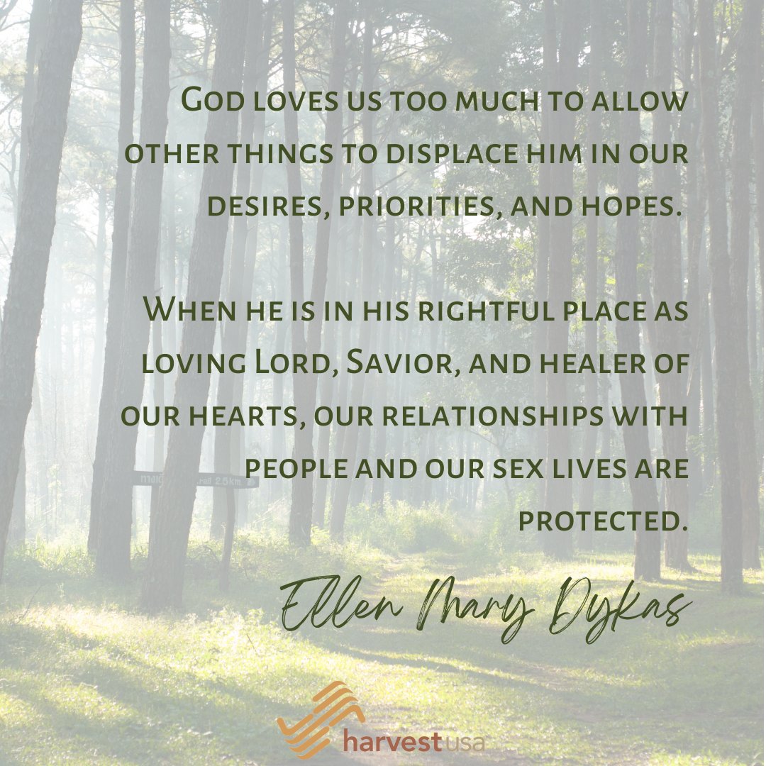 HarvestUSA's tweet image. Read more from @ellenmarydykas on "God, People, and Sex in Their Right Places" at the harvestusa.org blog: bit.ly/3Z7xRtf

#firstcommandment
#worshipgodalone
#jesussatisfies
#harvestusa