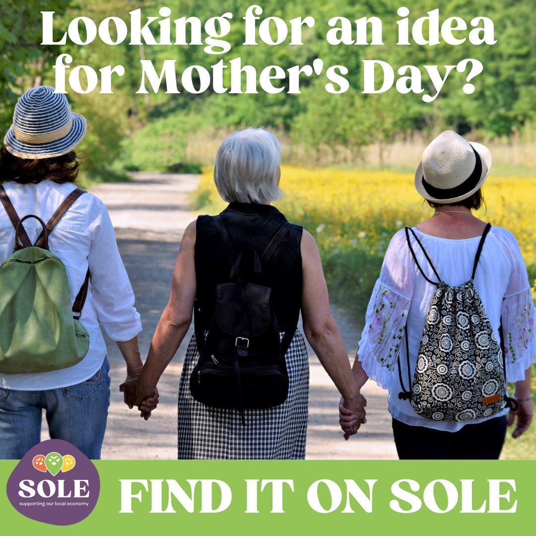 The SOLE app is full of ideas for Mother's Day. In-app interactive trails, ideas for restaurants, gifts, online shops, and even discount offers. Link in bio.

#SOLEScotland #SOLE #EastLothian #NorthBerwick #Musselburgh #Dunbar #Faside #PrestonSetonGosford #Haddington #MothersDay