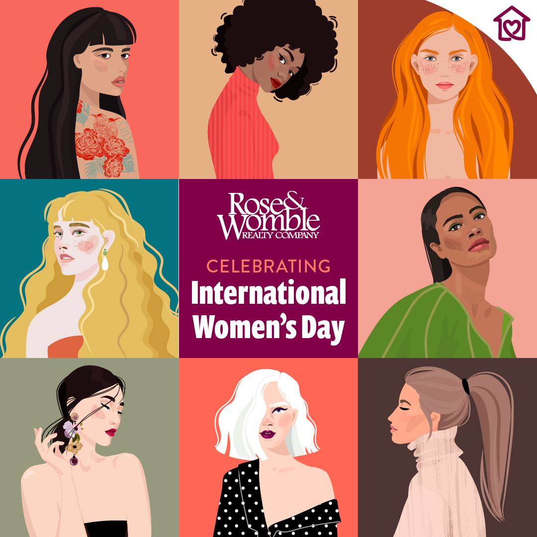 RWRealtyCo's tweet photo. Happy Woman's Day to all the incredible women at Rose &amp; Womble Realty Co! Thank you for inspiring us daily! https://t.co/X26WMpoDw0