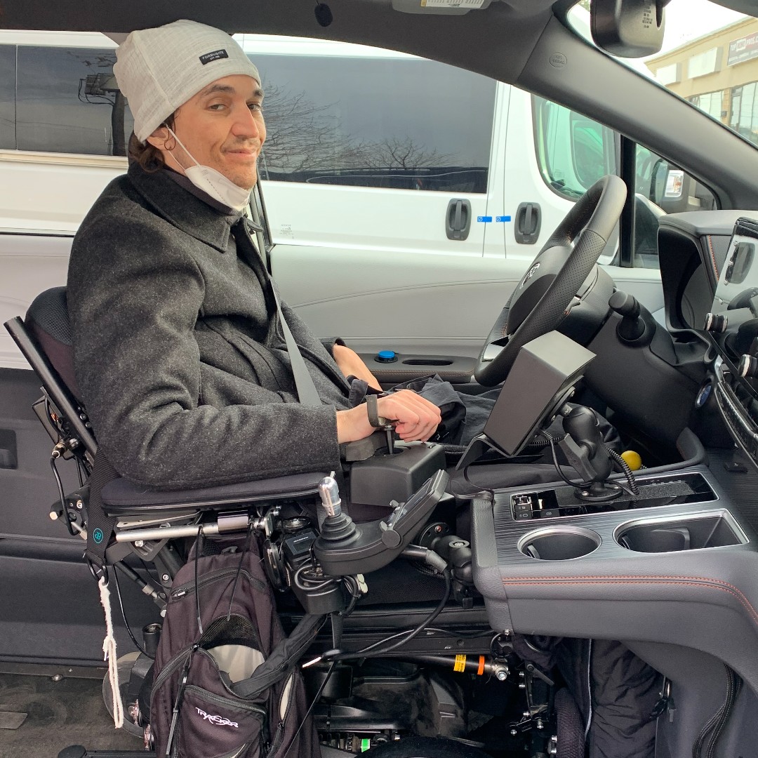 SilverCrossAuto's tweet image. This 2022 Toyota Sienna XSE equipped with VMI Northstar equipped with power sliding doors, a suspension kneeling system and an in-floor power ramp is Daniel's third accessible vehicle and helps gives him independence! Call us to make accessible driving easy! 1-844-799-5464