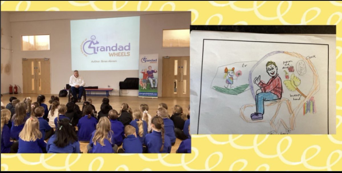 SHerringthorpe's tweet photo. What an amazing time we had with @GrandadWheels when he came to visit us to start our world book day celebrations! We raised a total of £566 for the two charities! #highlyreccomend #rotherhamlovesreading #grandadwheels https://t.co/zGaAZh3cv8