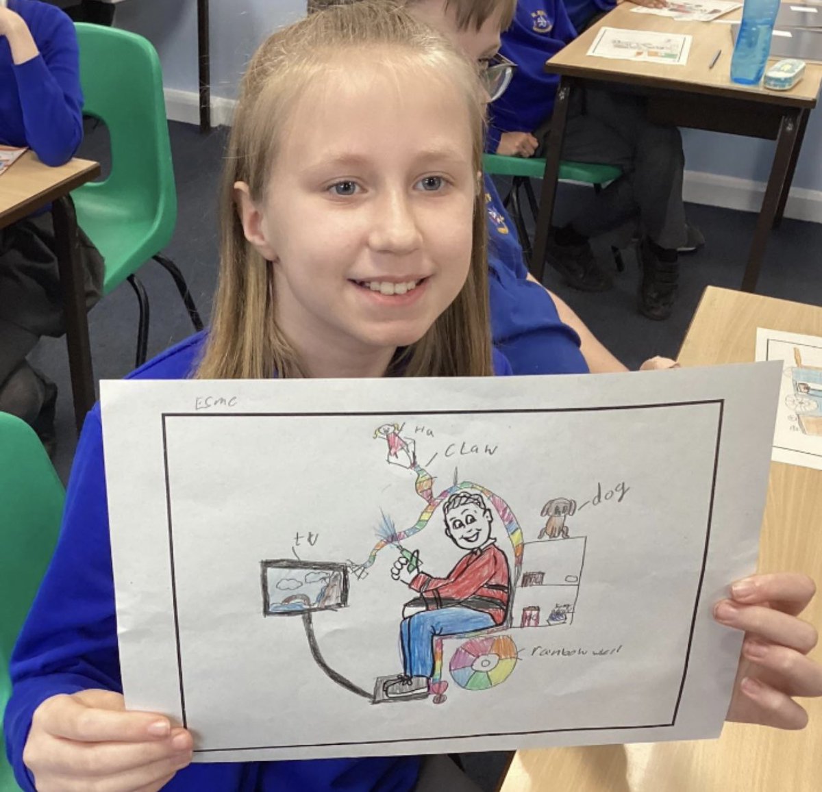 SHerringthorpe's tweet photo. What an amazing time we had with @GrandadWheels when he came to visit us to start our world book day celebrations! We raised a total of £566 for the two charities! #highlyreccomend #rotherhamlovesreading #grandadwheels https://t.co/zGaAZh3cv8