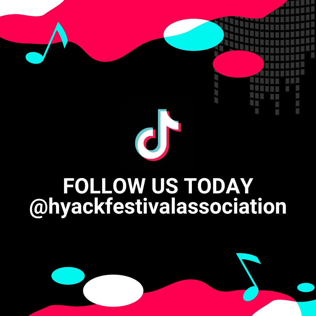 Better late than never, we're on TikTok now!

Follow us on TikTok to stay up to date on our latest content and join in on the conversation! We plan to post fun and informative videos that will keep you entertained and informed. #StayConnected #TikTok #HyackFestival