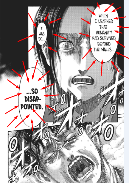 kush_zz18's tweet photo. A guide to read Chapter 131 where we understand about Eren's selfish desire for his actions. It was going to be rumbling regardless of whatever happened because he wanted it. https://t.co/PdPbUqRFCV