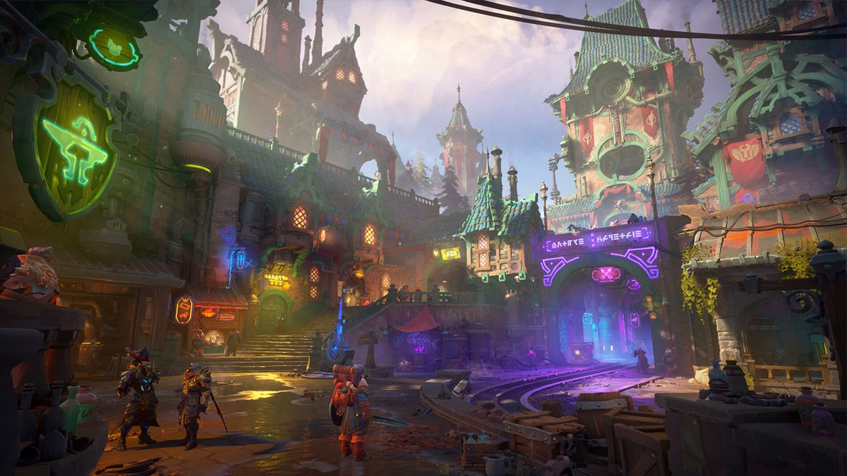 IGN's tweet photo. We were impressed with our first hands-on with Wayfinder, an upcoming MMO that looks to take the genre back to its World of Warcraft/Guild Wars/Final Fantasy XI heyday.

Our preview: https://t.co/TttHLAHhIp https://t.co/7Ne51YDc5C