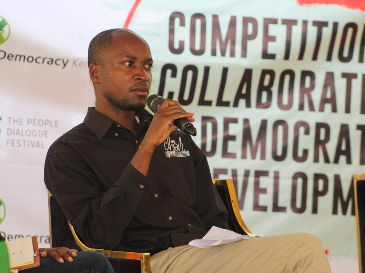 kymcaorg's tweet photo. "Among the things that result to voter apathy is that a lot of youths would prefer online registration and voting. I think this will go a long way to change the dynamics and patterns of how the Youths vote" KYMCA Secretary general Hon. @mahelokevin 
#KYMCAikoPDF
#FormNiDialogue https://t.co/GiIQA6nhYq