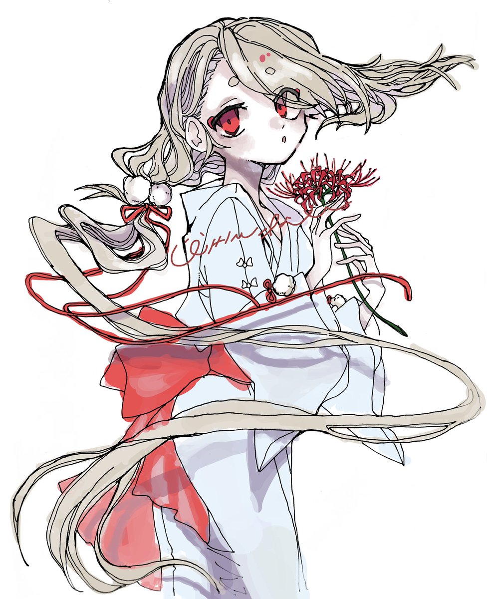 これは未完成なんだけどじぶんが描いた中で一番好きな今剣