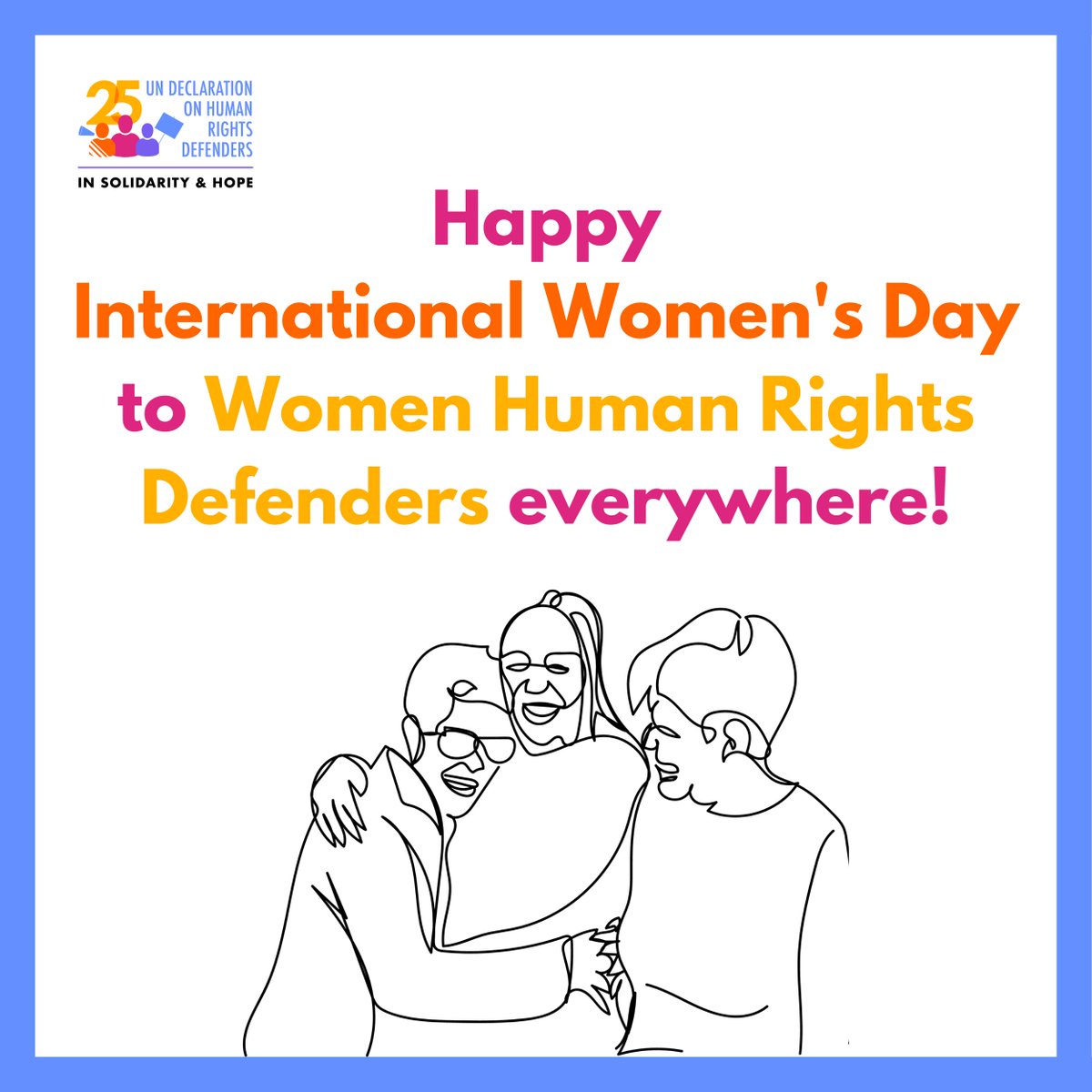 Mary Lawlor UN Special Rapporteur HRDs tweet media