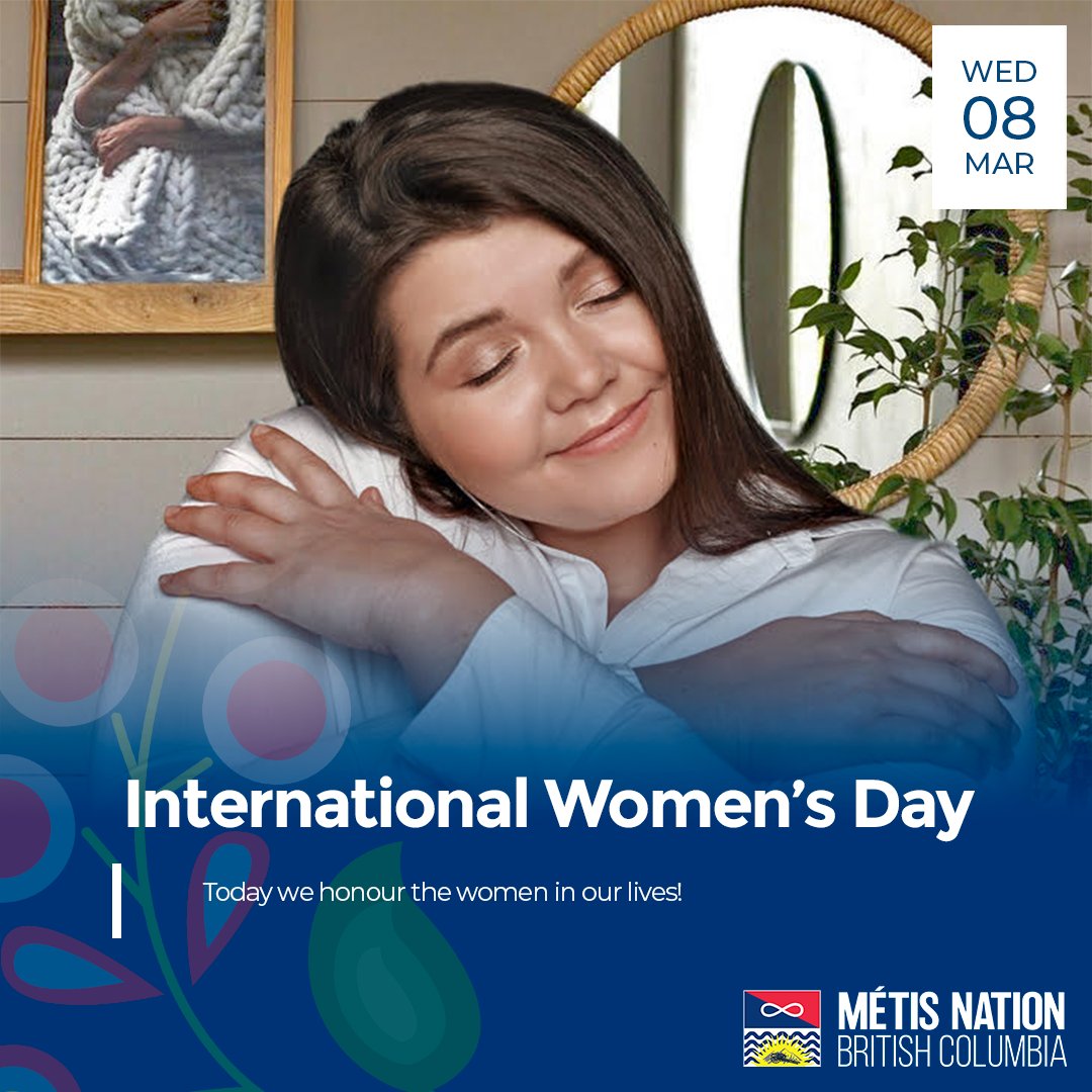 Métis Nation BC (@MetisNationBC) on Twitter photo 2023-03-08 14:02:30 On March 8th, Métis Nation British Columbia celebrates and reflects the social, economic, cultural, and political achievements of diverse women and girls for International Women’s Day (IWD). #InternationalWomensDay #EmbraceEquity On March 8th, Métis Nation British Columbia celebrates and reflects the social, economic, cultural, and political achievements of diverse women and girls for International Women’s Day (IWD). #InternationalWomensDay #EmbraceEquity
