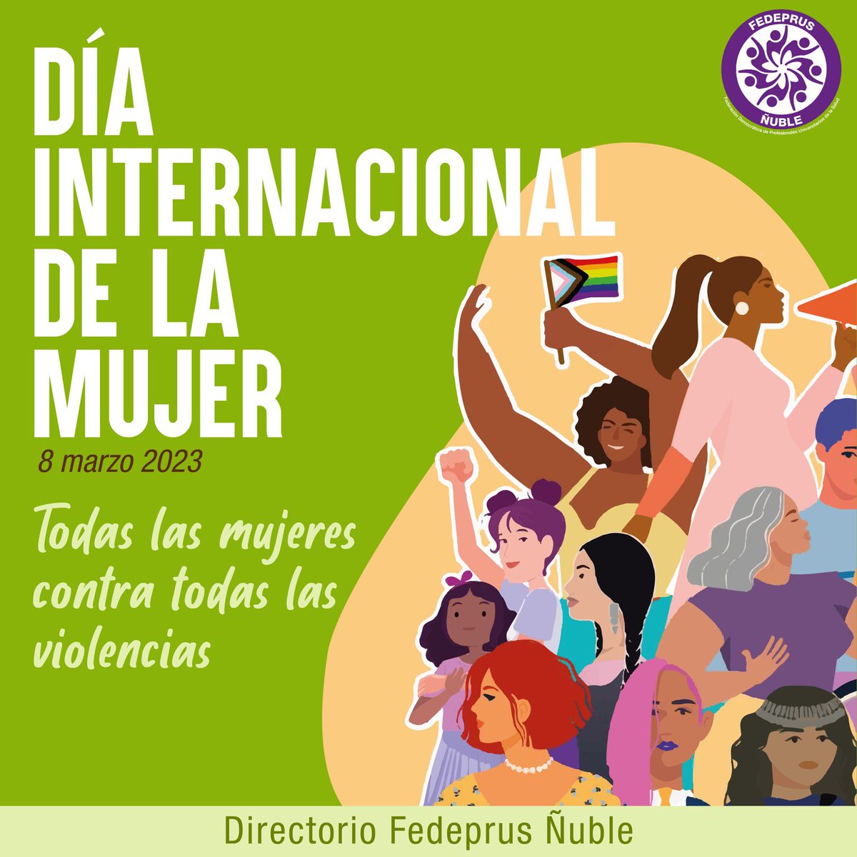 Un saludo sororo a todas nuestras compañeras en este día en que conmemoramos el sacrificio de nuestras compañeras en la lucha por nuestros derechos a través de la historia, y reafirmamos el compromiso de avanzar hacia la reivindicación de nuestros derechos!!