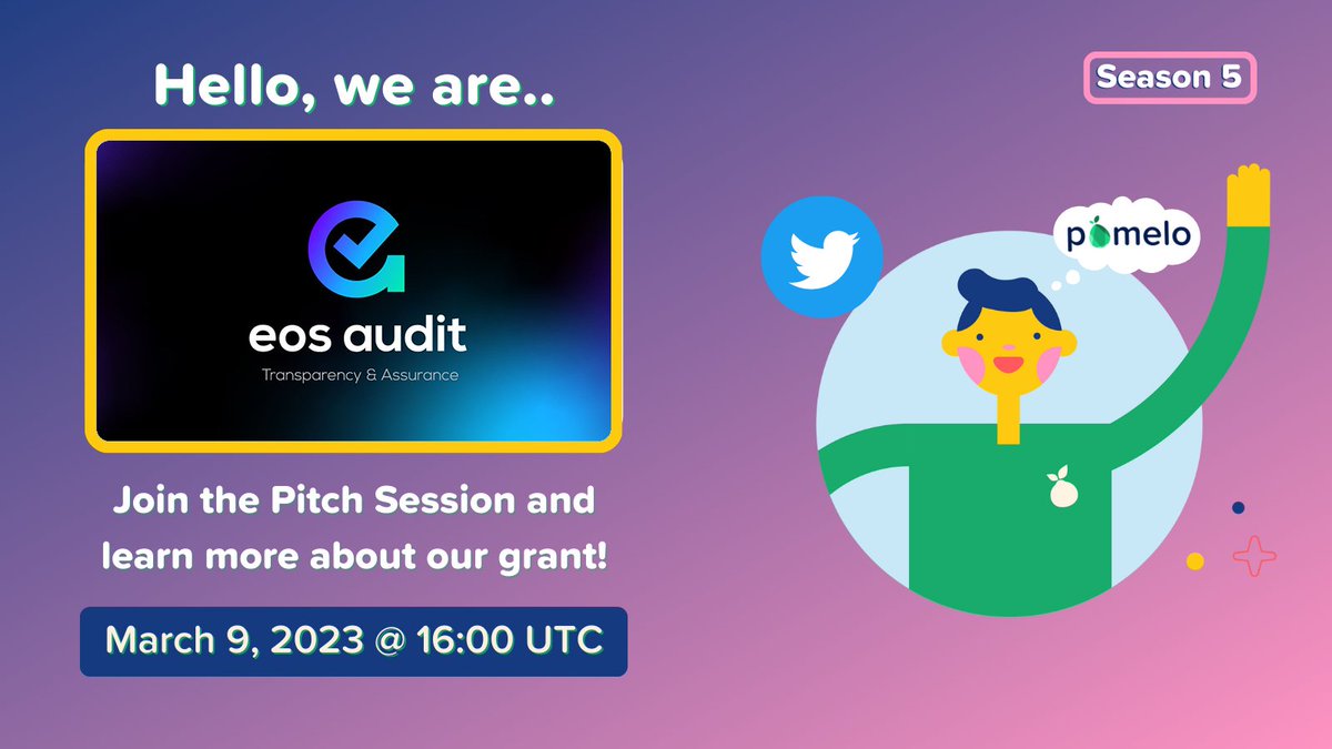 blockz_hub's tweet photo. Bringing #accountability to crowdfunded #Web3 #EOS Projects on @PomeloGrants 👥

March 9th event pitch session:
https://t.co/NmRx1UYU7J

Project Audit Requests:
https://t.co/DdEnHnwp3e

Quarterly Audit Reports:
https://t.co/UqAvWA66wT

💙 for your donation
https://t.co/9GqiKqVfpz https://t.co/CloRu7vp9v