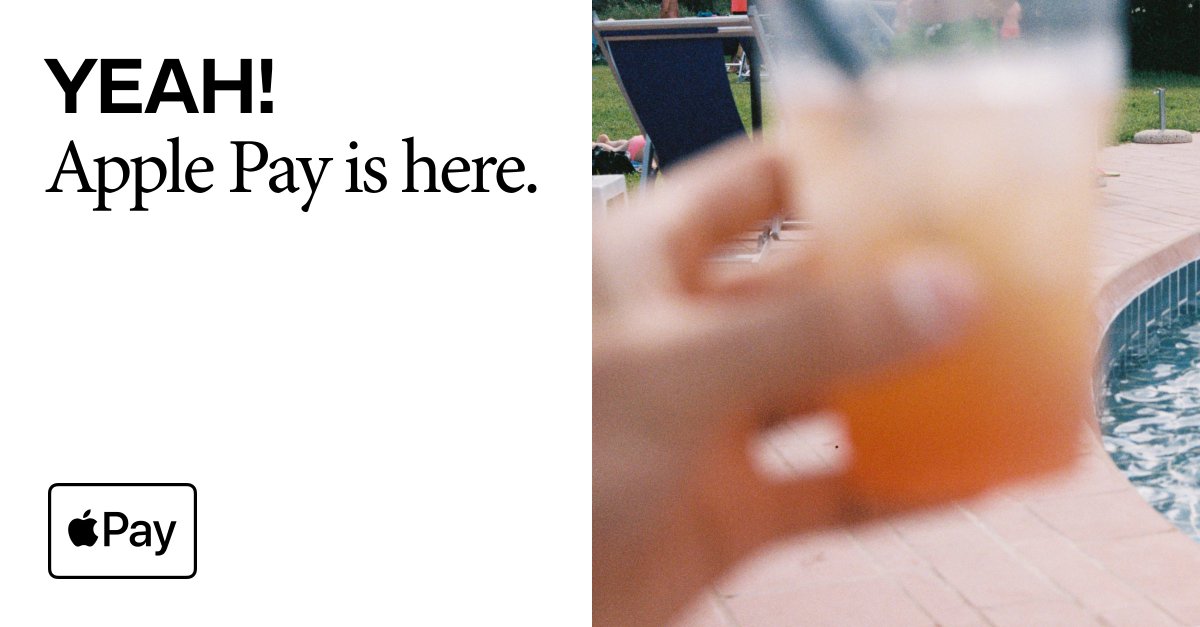 Inchargecard's tweet image. Oh how we love Apple Pay! Secure, fast and making INCHARGE card even more easy to use. Get the latest version in App Store now* 🏄🏿‍♀️

*Apple Pay is currently available in Sweden, Norway, Finland and the Netherlands.

#inchargecard #getincharge #instantpayments #fromatob #applepay