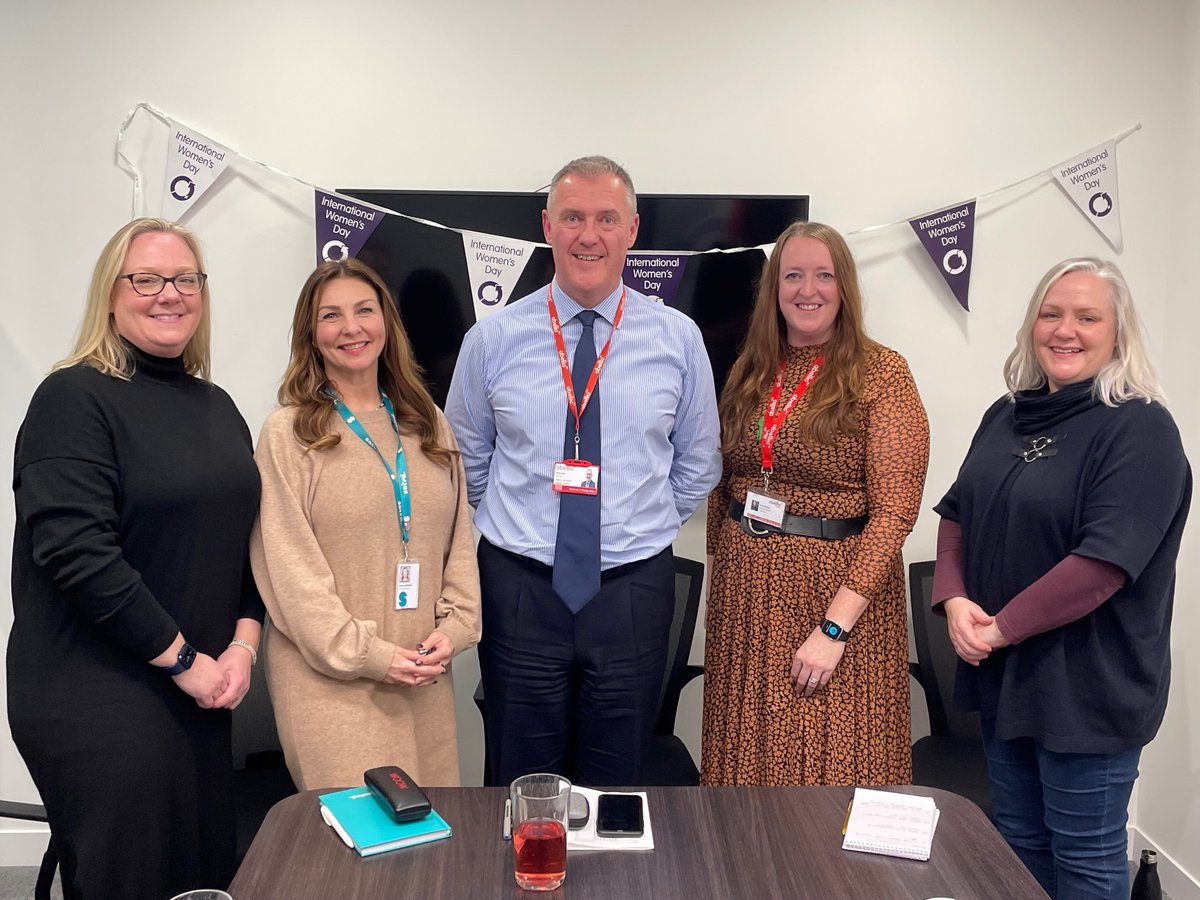 Celebrating #IWD2023 with a lunchtime panel debate with senior women from across our businesses including <a href="/SolvdSolutions/">Solvd.</a> @AbellioLondon and <a href="/WestMidRailway/">West Midlands Railway</a> #EmbraceEquity