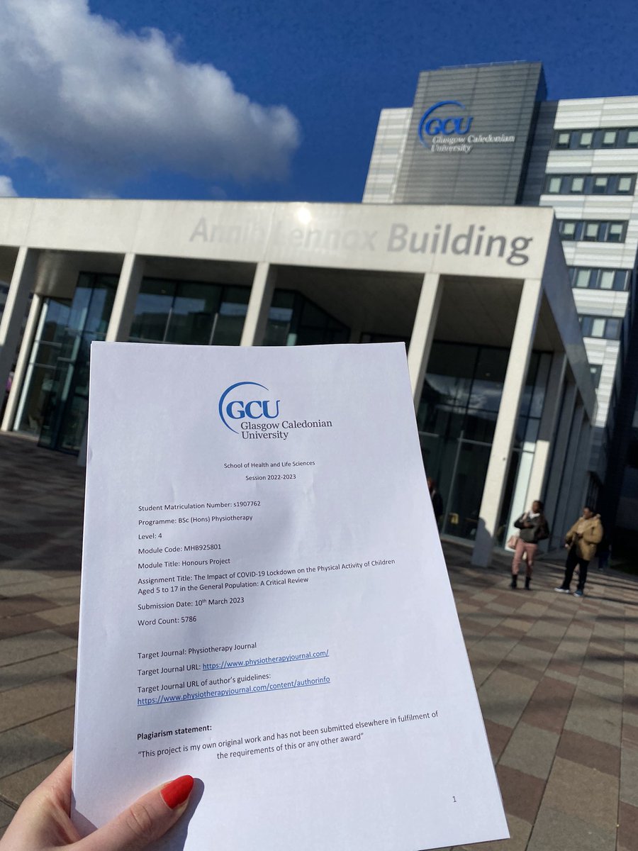 physio_hannaht's tweet photo. Honours project complete ✅
One placement and one assignment to go 😁 https://t.co/IoffZ5HZDy