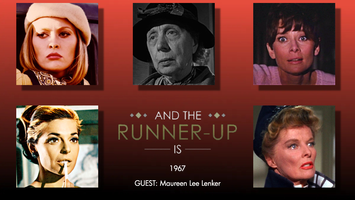 This week on AND THE RUNNER-UP IS 🥈, @themaureenlee joins me to break down the 1967 Best Actress race, where Katharine Hepburn beat Anne Bancroft, Faye Dunaway, Edith Evans, and Audrey Hepburn. Listen now on all podcast platforms!

linktr.ee/andtherunnerup…