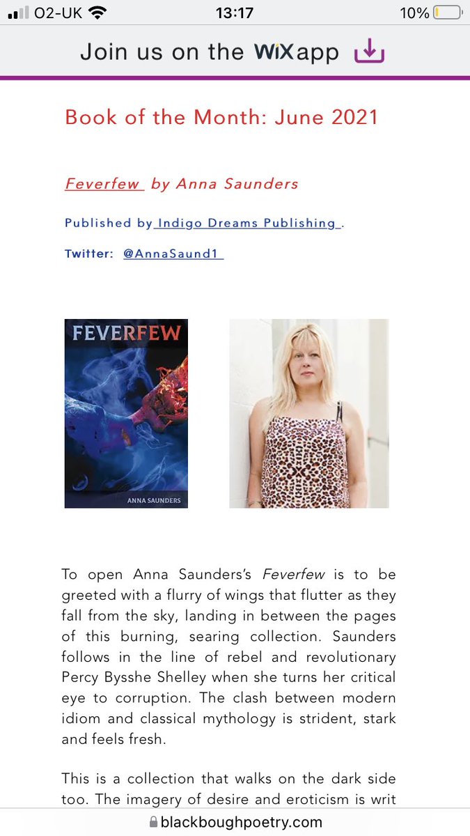 Sharing on #InternationalWomensDay2023 our #bookofthemonth for June 2021 <a href="/AnnaSaund1/">Anna Saunders</a> 🌟