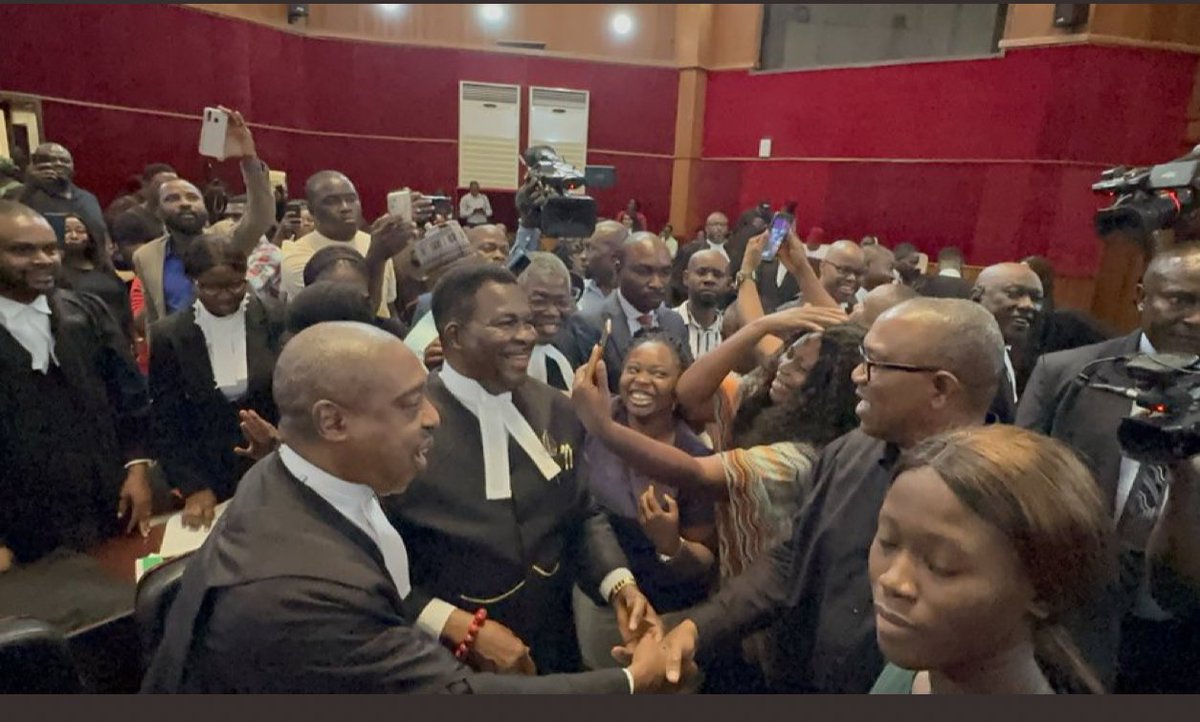 peterobimandate's tweet photo. HE Peter Obi in Appeal Court 

Victory is Coming!!!🔥🔥
The DSS Appeal court obidient in Abuja #ObiWon #InternationalWomensDay #ObiDattiInLagos #ObiDattiInLagos https://t.co/KkuGQxrrVs