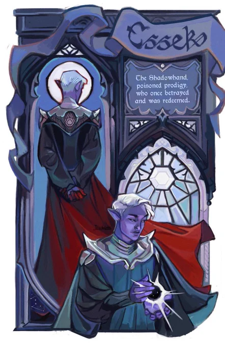 New pinned post! Hello I'm Lia, a freelance game artist from Italy. I love history and folklore, especially the misunderstood side of fantasy that's deemed darker or eerie  - Email iliadeleart.com - Socials and links at  