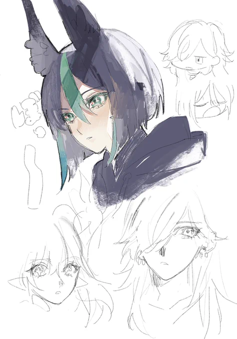 最近の落書きです 