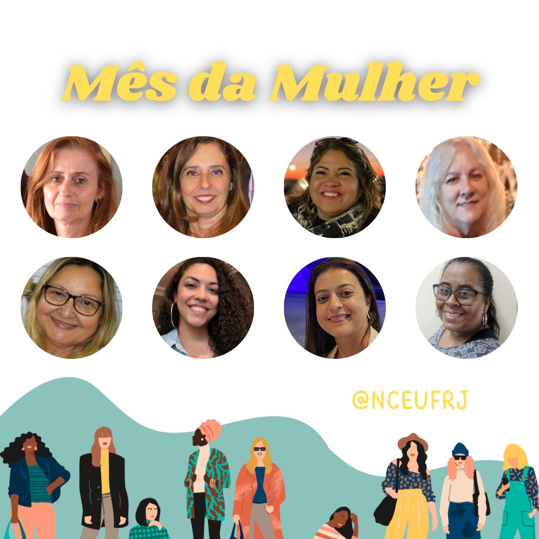 NCEUFRJ's tweet photo. Em comemoração ao Dia Internacional da Mulher, no mês de março o NCE homenageia suas servidoras, alunas e colaboradoras. https://t.co/iqWrD3yd31