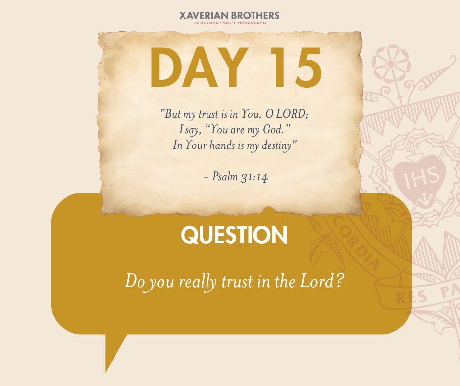 XaverianBros's tweet photo. Please share your thoughts with us!

#Lent #Lent2023 #40daysofquestions https://t.co/mFgeWBfvek