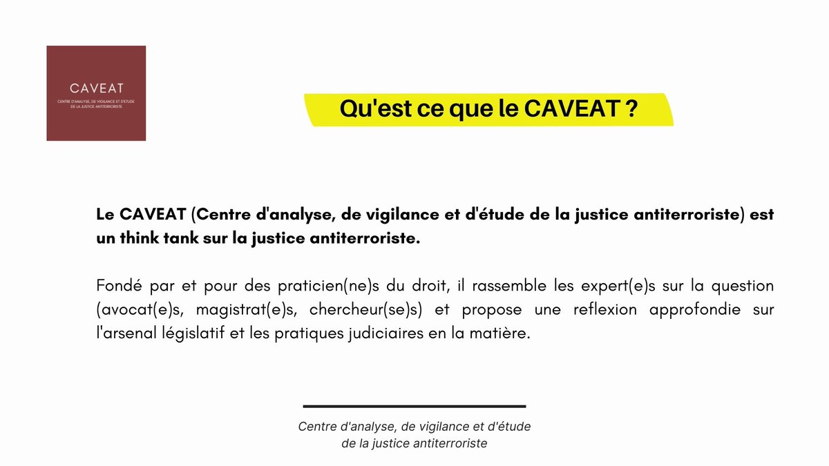 CAVEAT (@CAVEAT_FR) / Posts / X