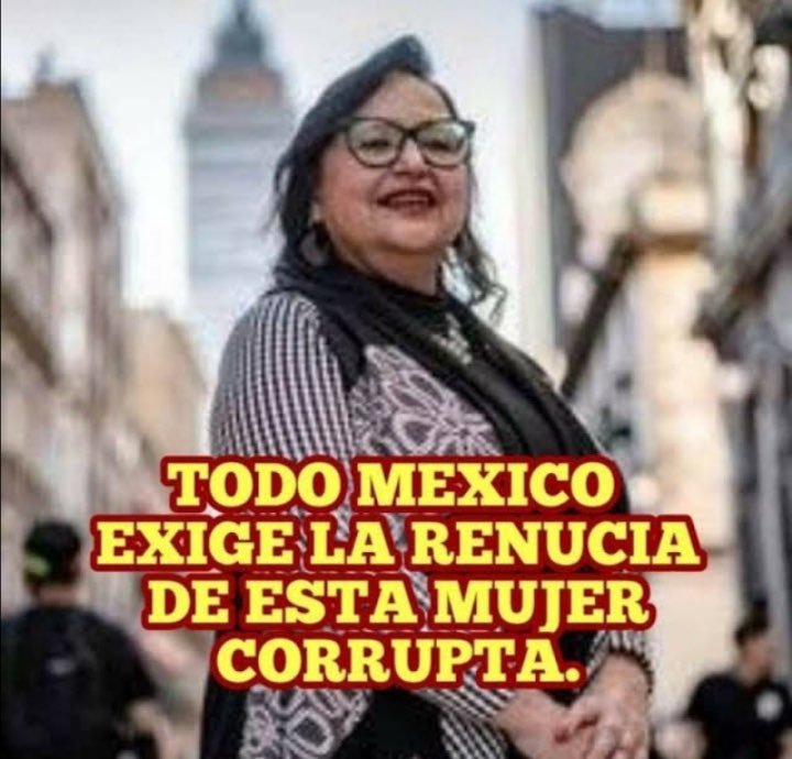 Queremos que renuncie Norma Piña por corrupta