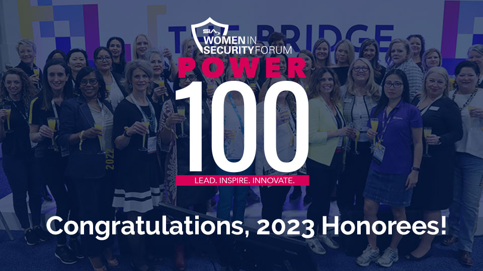 SIAonline's tweet photo. Just announced: The 2023 SIA #WISFPower100 is here! This annual initiative presented by SIA #WISF showcases women who are role models, leaders, innovators &amp; influencers in the global #securityindustry. See the list: https://t.co/j9zZOaHoEd #InternationalWomensDay #WomenInSecurity https://t.co/RxmskV0aKR