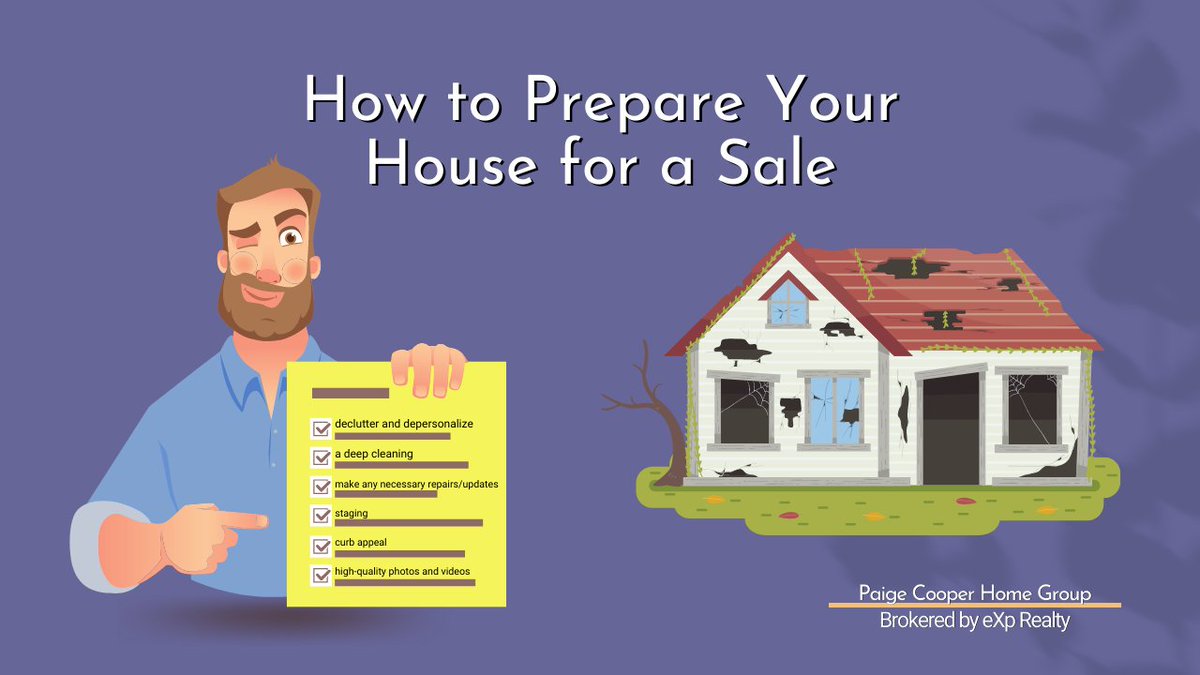 If you’re someone that's considering selling, check out the tips below on how to prepare your home for a sale from our blog! Learn how to make your home more appealing to potential buyers and increase your chances of a successful sale. 🏡
#homeownership 

tinyurl.com/3wknb4pz