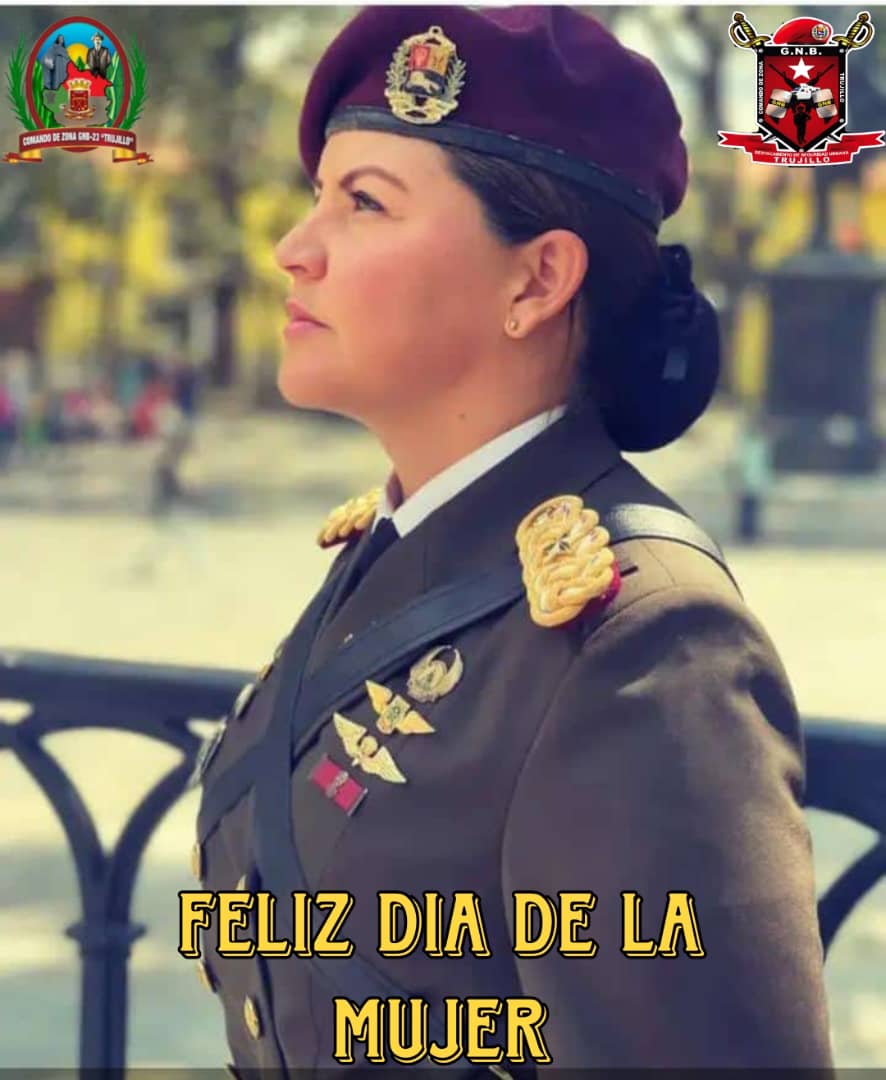 #8Mar|
#ChávezFeminista Feliz Y Bendecido Día Para Todas Esas Mujeres Revolucionarias Patriotas Y Chavistas Del Horoso Pueblo Patriótico De Boliviar.