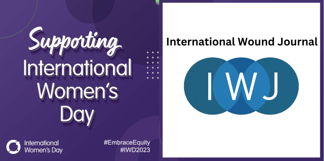 The International Wound Journal would like to wish all women, in particular our current and future authors, a Happy International Women's Day. #EmbraceEquity #IWD2023