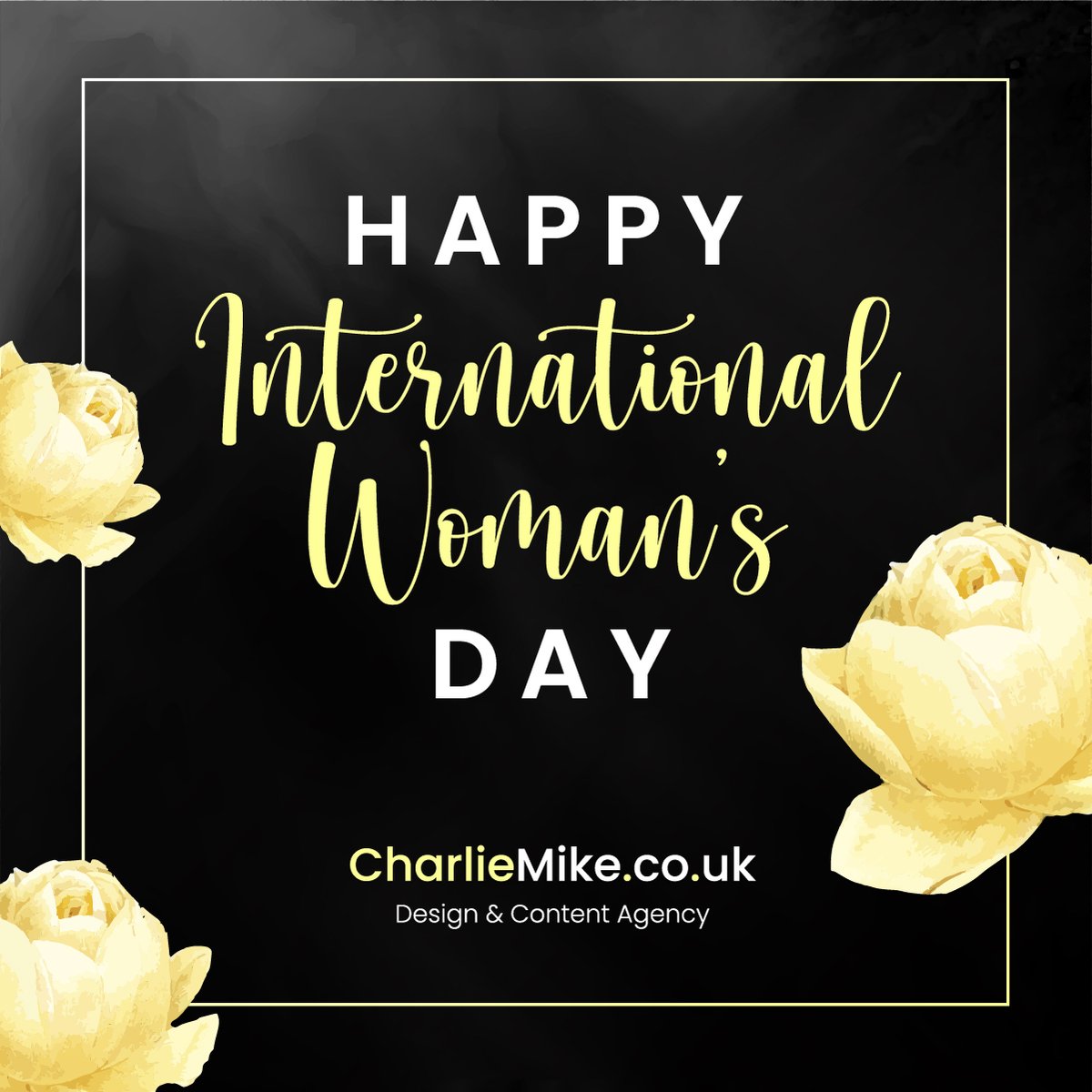 CMAgencyEssex's tweet image. Happy International Woman's Day to all the ladies out there!!

Have a great day 🌼

#internationalwomensday #iwd2020 #charliemike #march