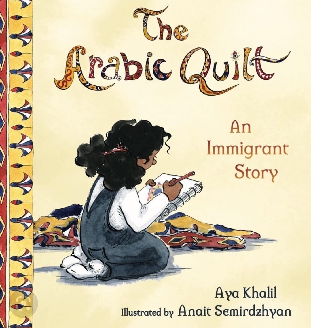 After reading The Arabic Quilt, 56-1 decided to make their own mini name quilt in their 1st languages (Arabic, Urdu, Korean, Japanese, English, Greek, Hindi, Bengali, Serbian) <a href="/PLRobertsonPS/">P.L. Robertson</a>