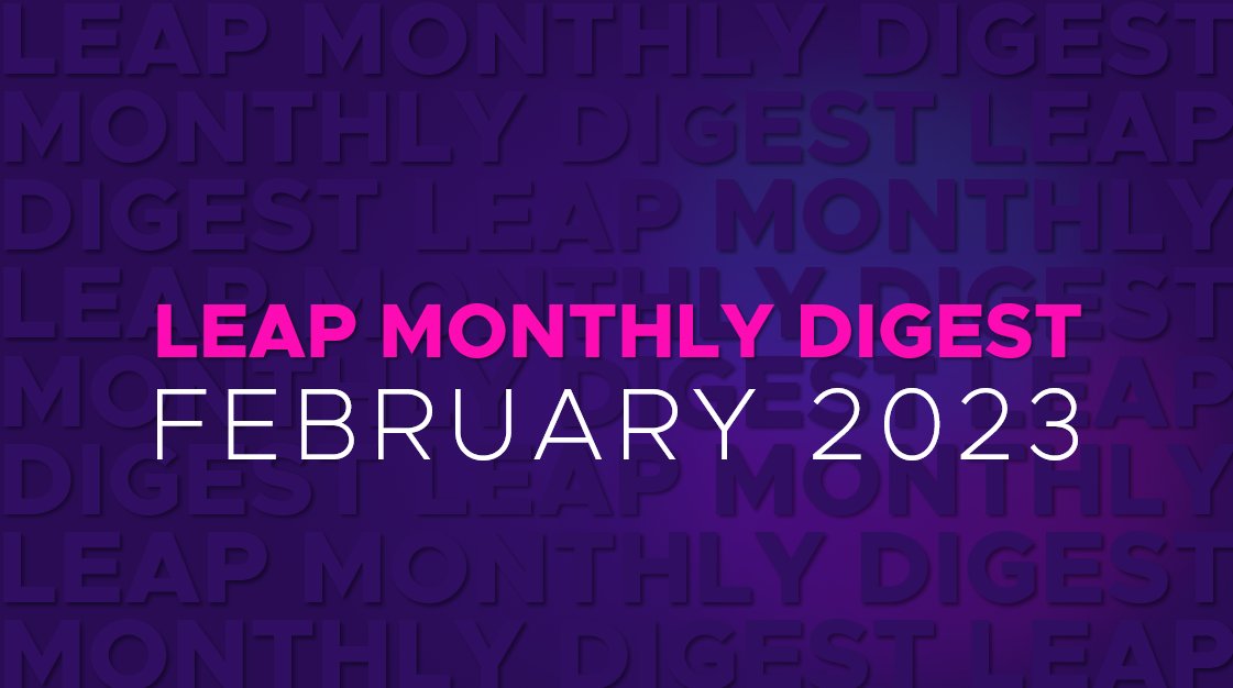 Play_Leap's tweet image. 🎉 Introducing the February Edition of #LEAP Digest! Our monthly newsletter highlights the latest news and updates from our team. Enjoy your reading!

linkedin.com/pulse/leap-dig…

#LEAPApp #LEAPtoken #digest #news #Crypto #sports #sporttech